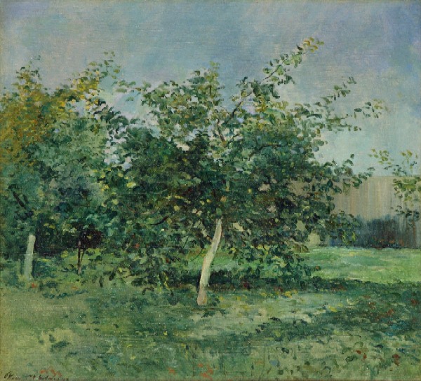 Яблоневый сад.