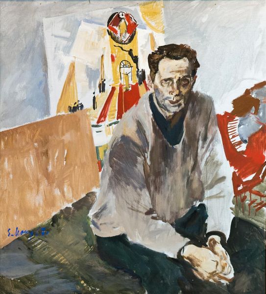 Портрет художника Н.Н. Золотарева.