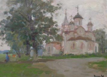 Деревенская церковь.