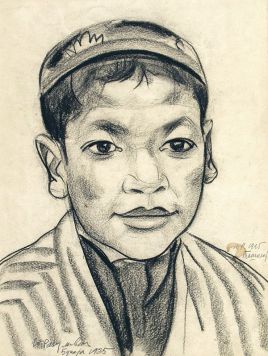 Портрет бухарского мальчика.