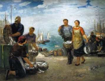 Рыбаки Мариуполя.