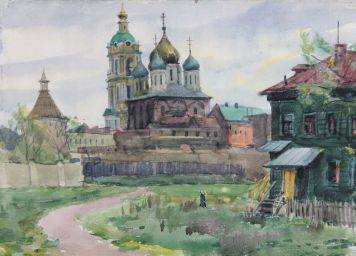 Ново-Спасский монастырь.