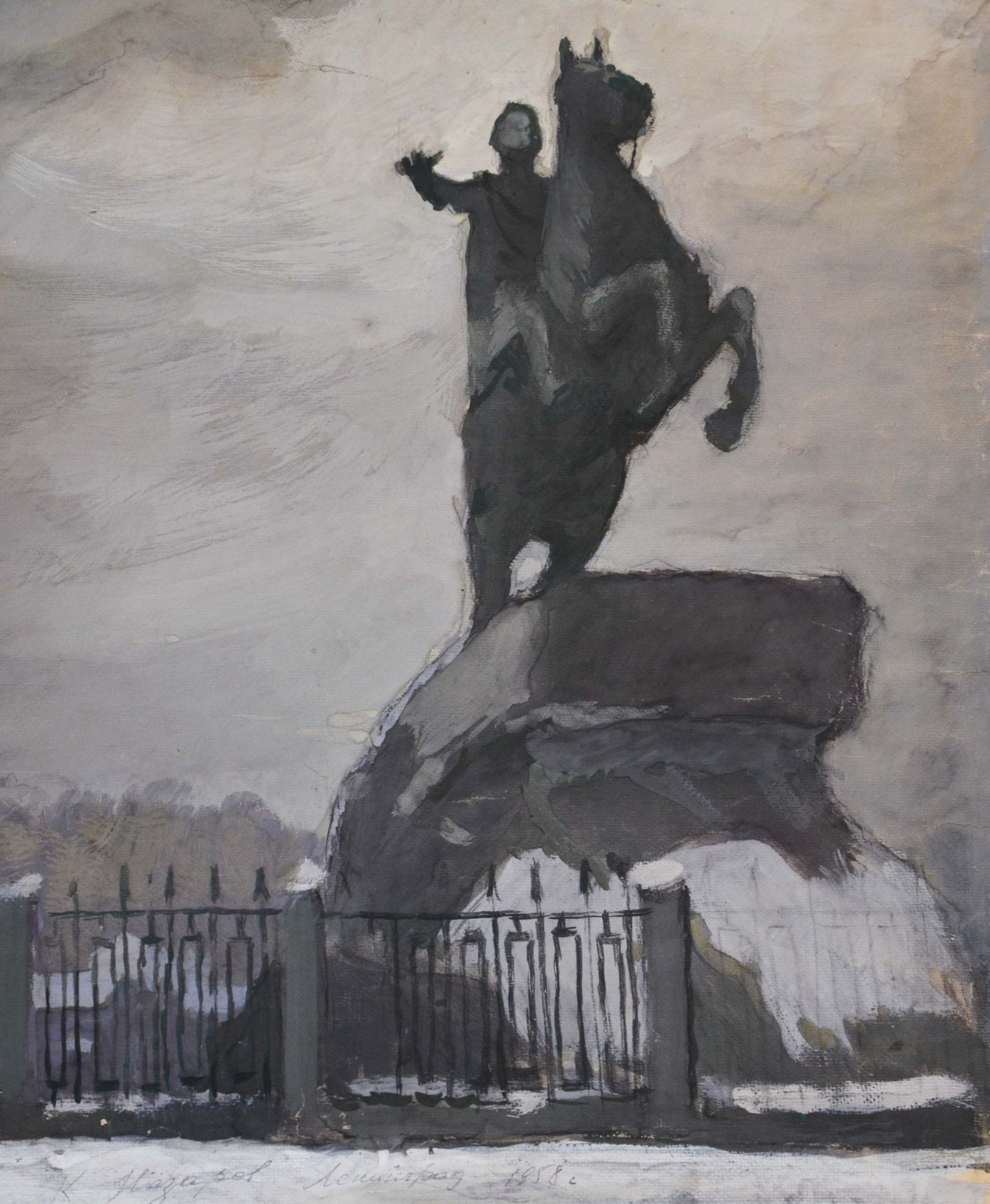  Leningrad. Bronze Horseman.