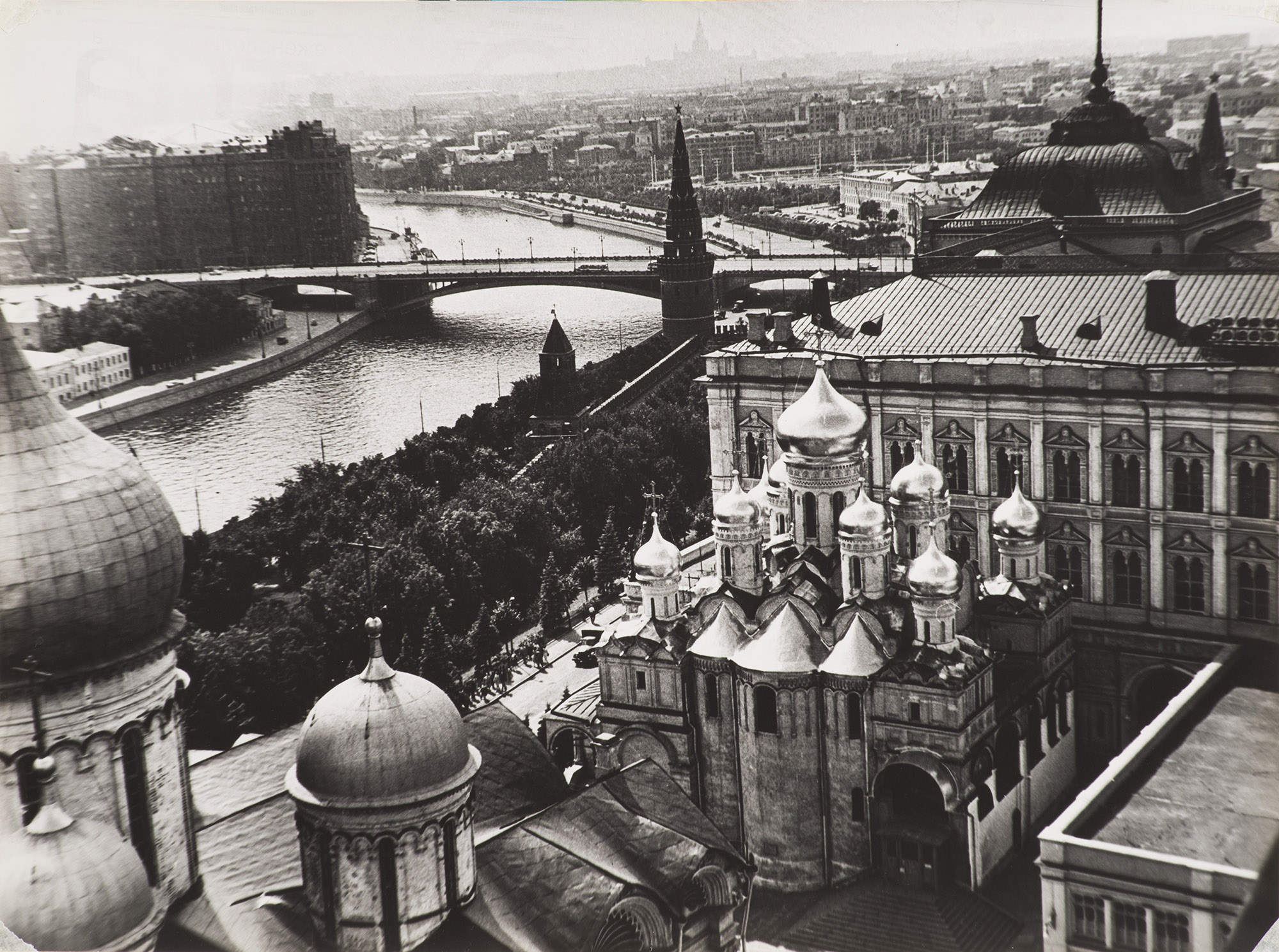 Вид на Москву с колокольни Ивана Великого.