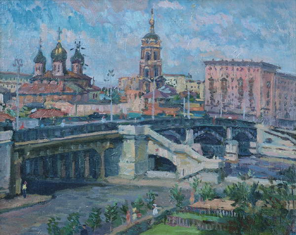 Москва. Новоспасский мост.