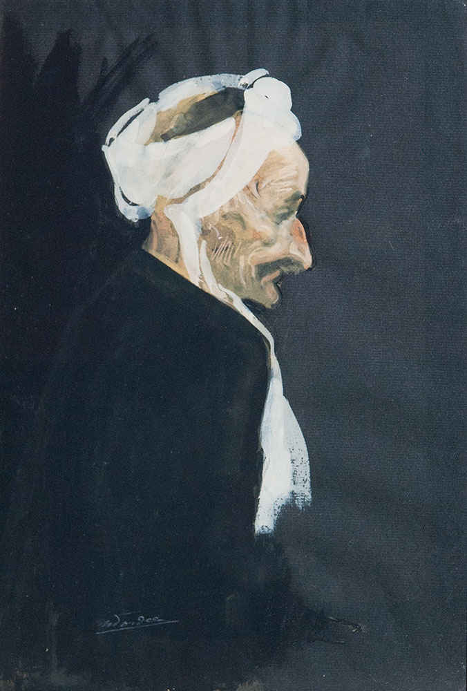 Портрет туркмена.