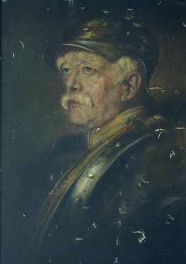Портрет Отто фон Бисмарка.