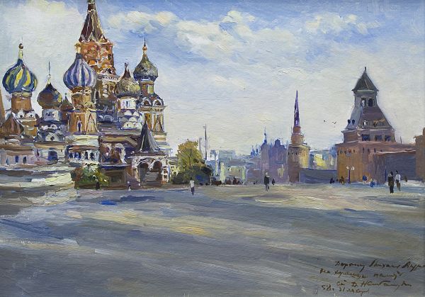 Вид Красной площади.