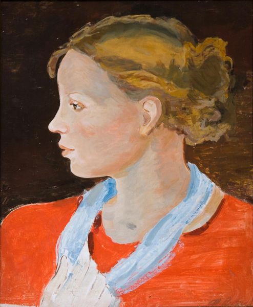 Портрет жены художника.