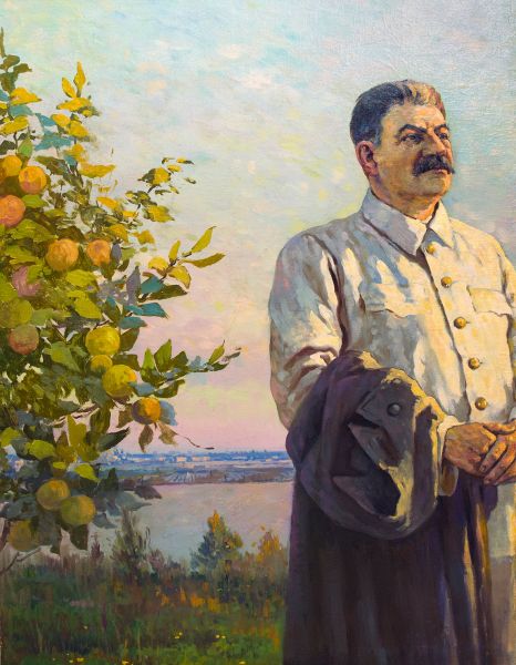 Портрет И.В.Сталина.