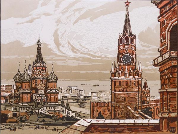 Москва-Кремль.	