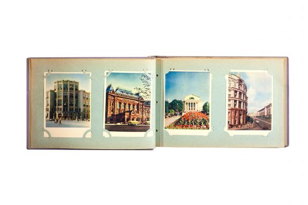 Почтовые карточки. Виды Москвы 1950-х гг.