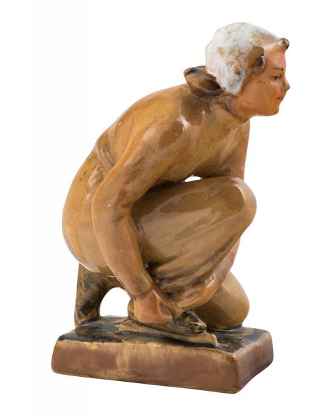 Скульптура «Конькобежка».