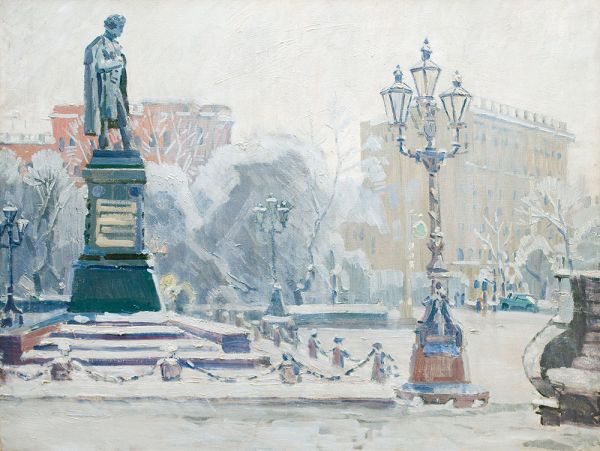 Памятник А.С. Пушкину в Москве.