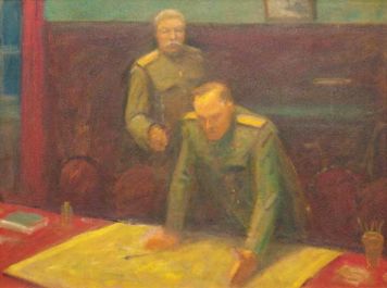 Сталин и Жуков.