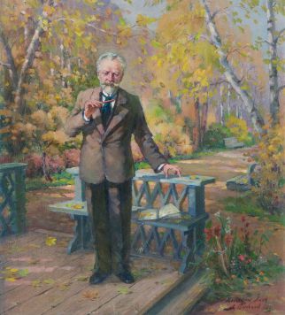 Портрет П.И. Чайковского.