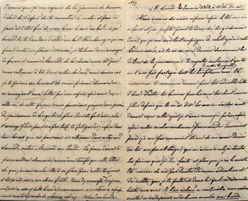 Письмо императора Александра II княгине Екатерине Долгорукой
