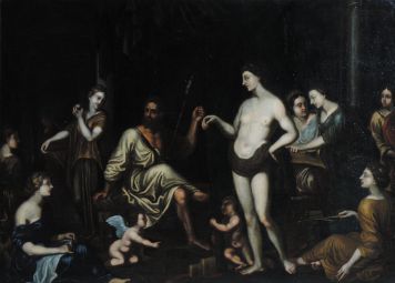 Геркулес в рабстве у царицы Омфалы.