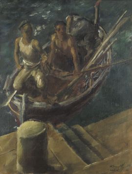 Рыбаки в Кальви. 