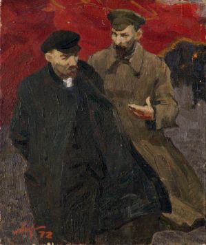 Ленин и Дзержинский.