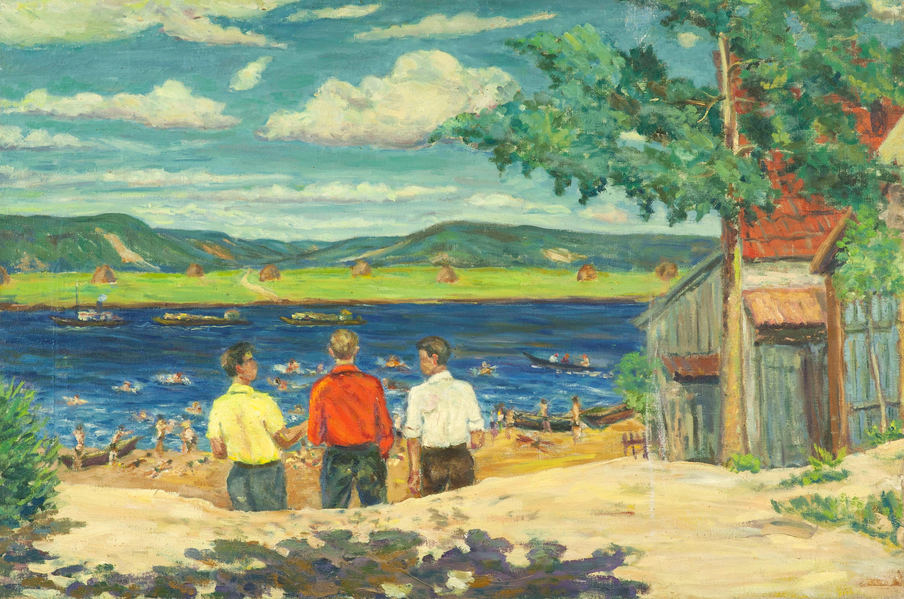 Summer day.