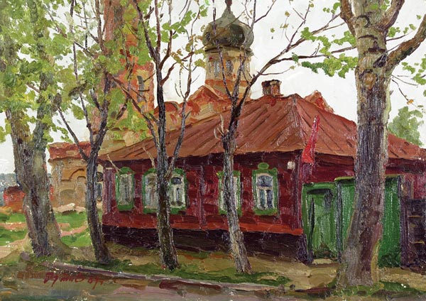 Old merchant house in Yelets.