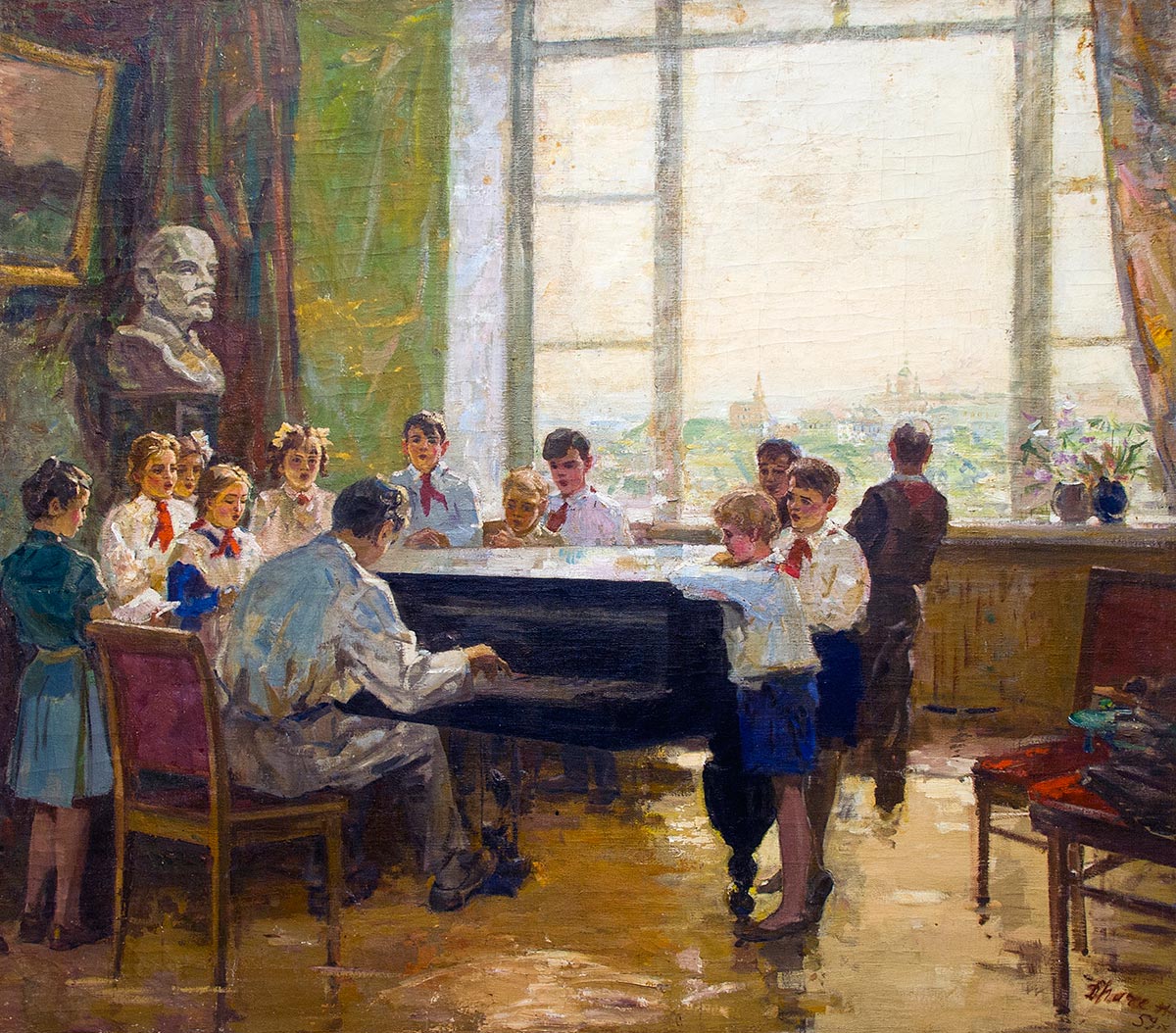 Пионерская песня.