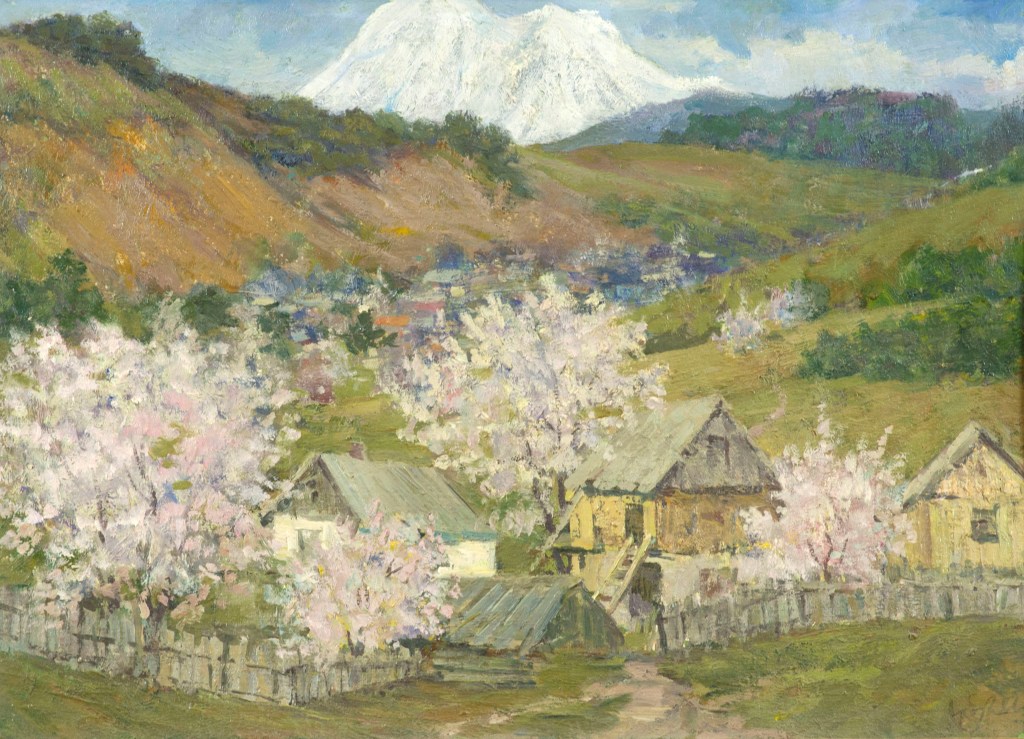 Spring in Krasnaya Polyana.
