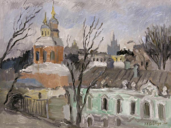 Moscow. Veshnyakovsky Lane..