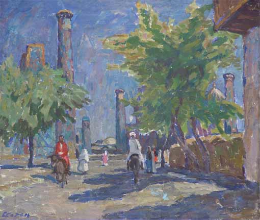 Samarkand. Old town.