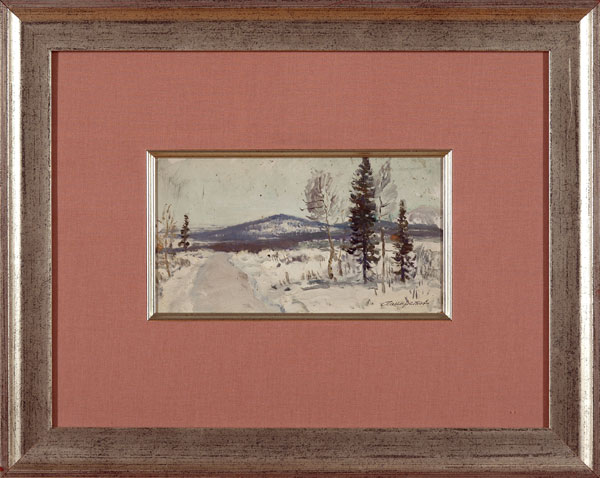 Winter road.