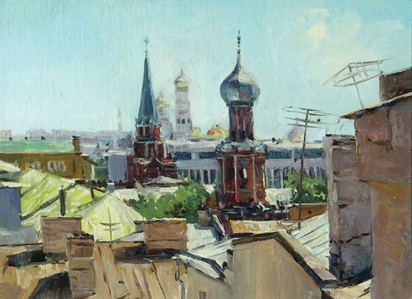 Москва.Полдень.