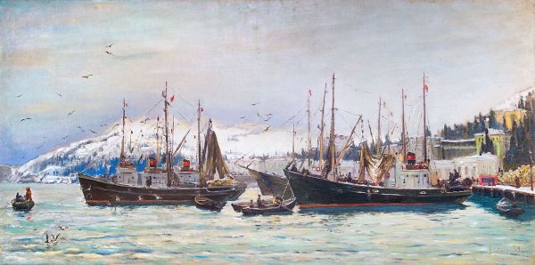 Yalta port.