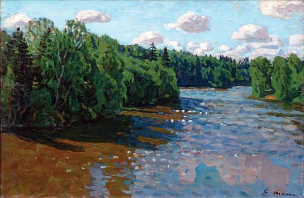 Forest river.
