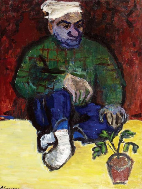Portrait of the artist Chakhiryan.