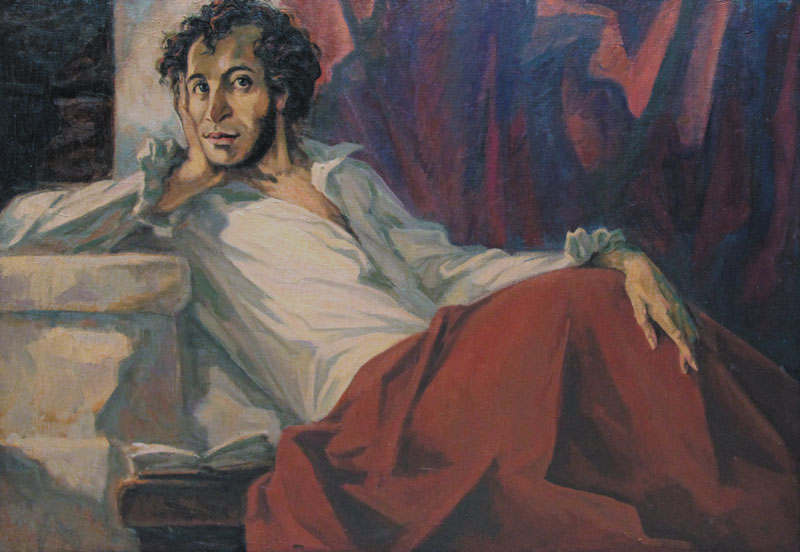 Portrait of A.S. Pushkin.