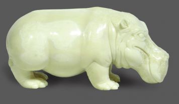 Figurine "Hippopotamus".. Zap. Europe.