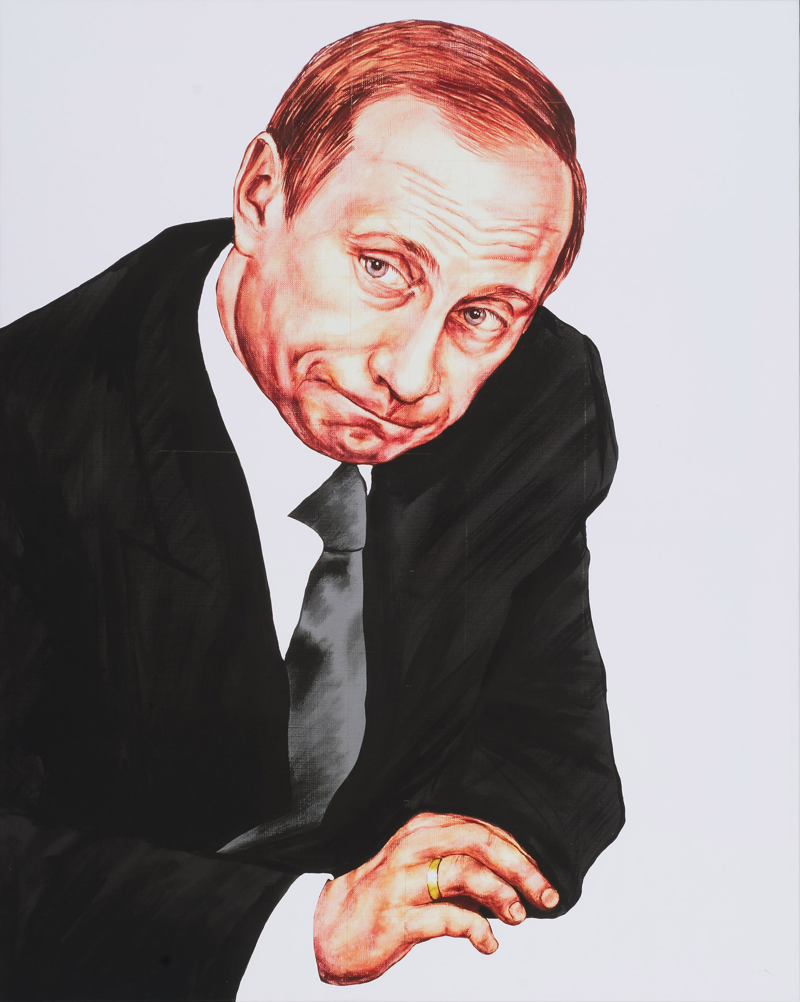 March. From the series "Twelve Moods of the President."