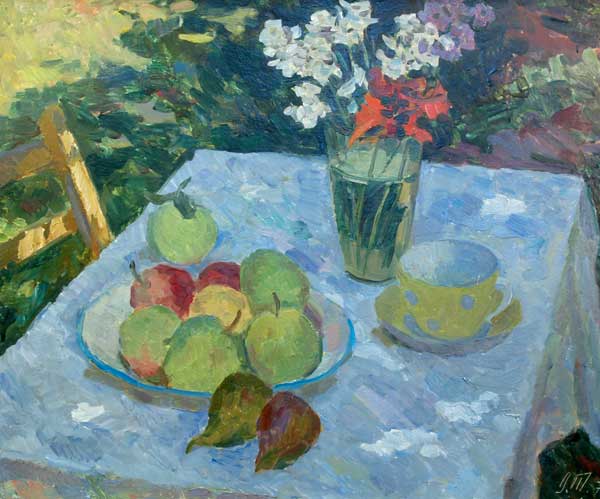 At the dacha