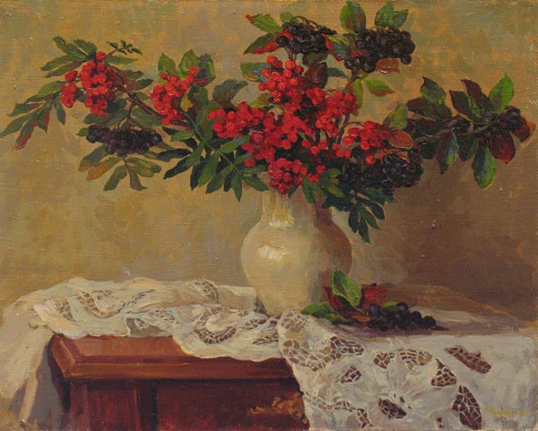 Rowan trees.