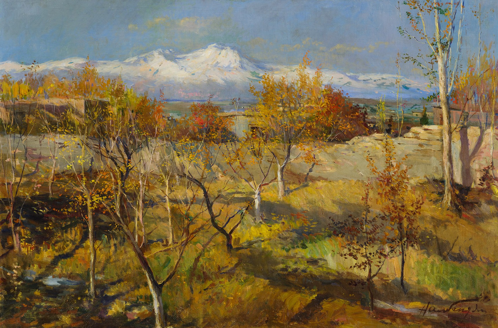 Autumn landscape.
