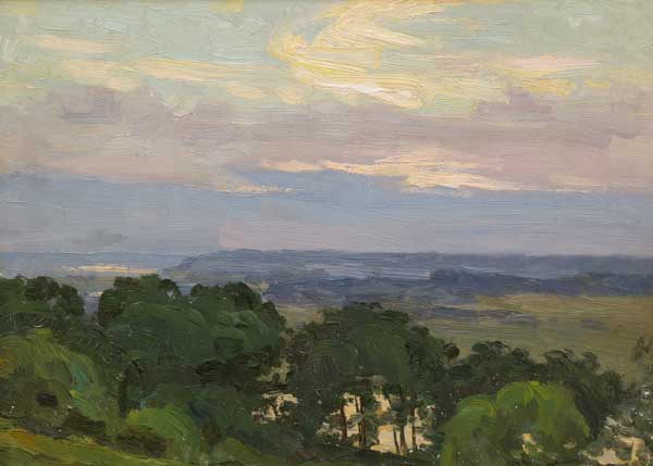 Towards evening on the Oka