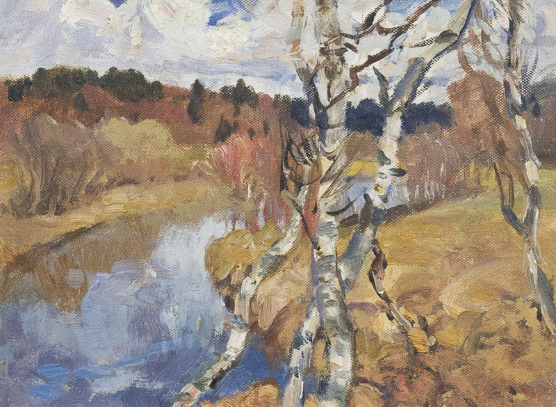 Birches.