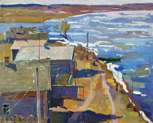 Pereslavl. Lake Pleshcheyevo.