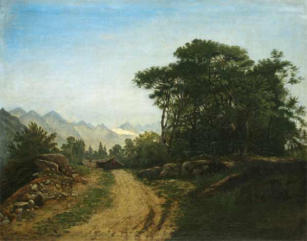 Alpine landscape.
