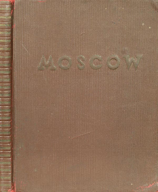 Rodchenko A.M. design of the book “Moscow”.