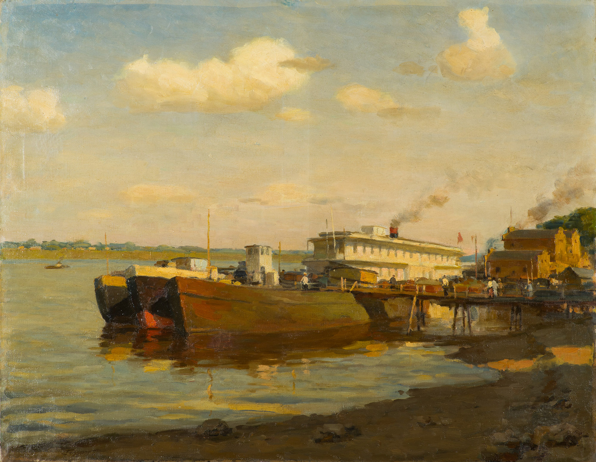 Volzhskaya pier.
