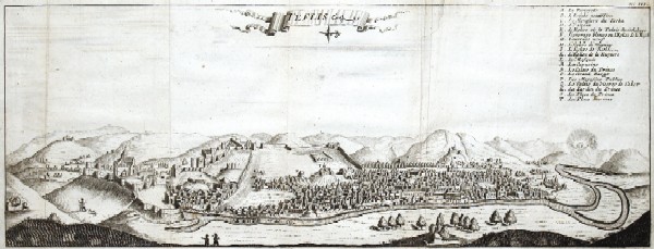 Unknown artist. View of the city of Tiflis.