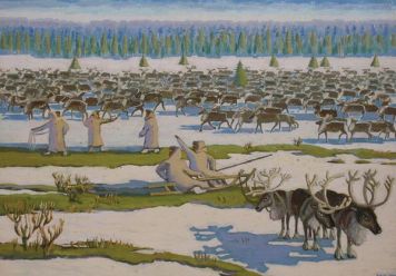 Taimyr. Near Norilsk.