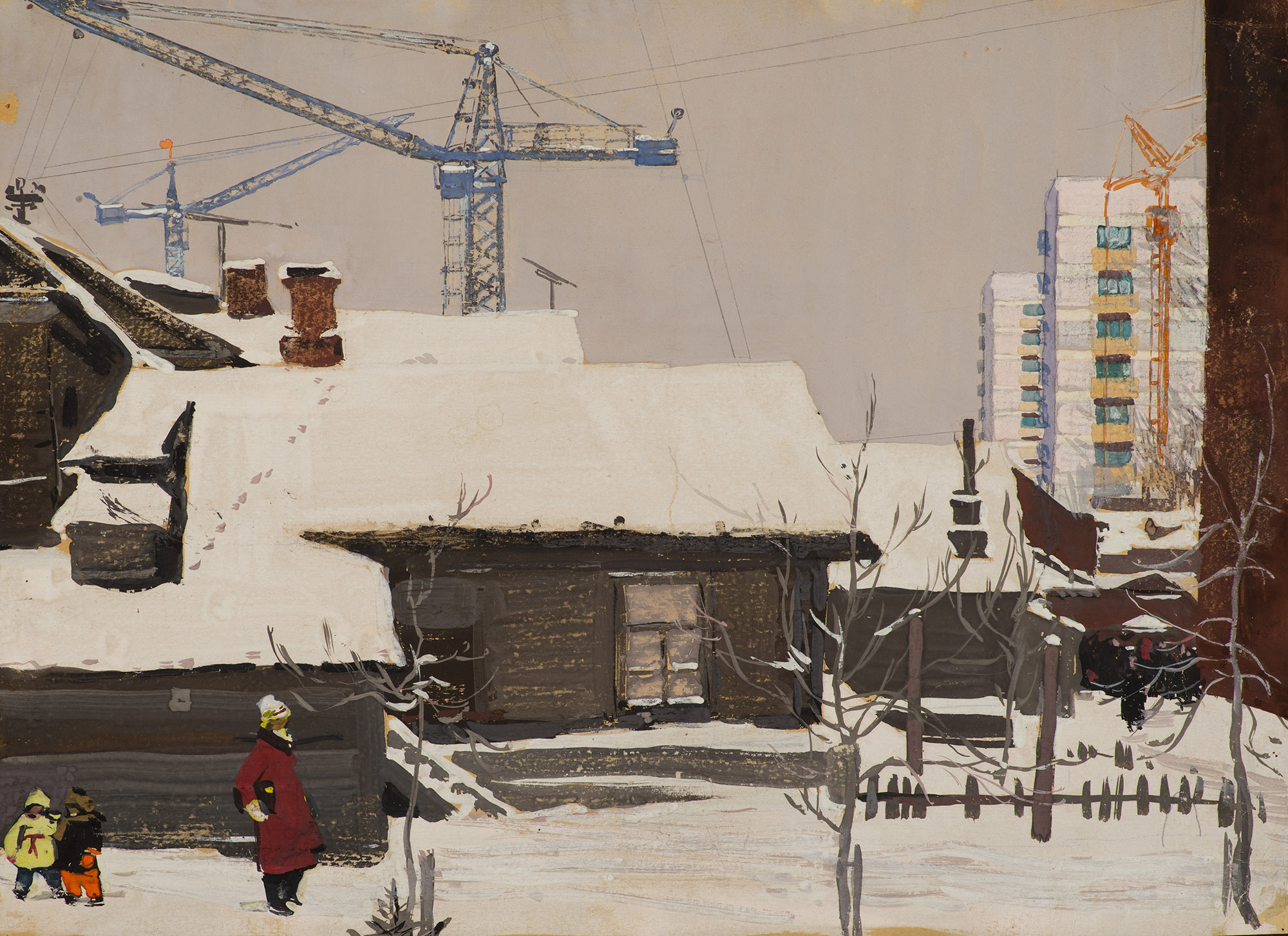 Moscow is under construction.
